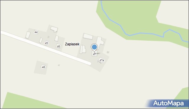 Budzyń, Budzyń, 47, mapa Budzyń