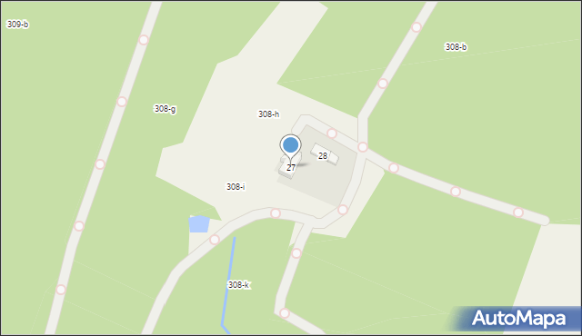 Budzyń, Budzyń, 27, mapa Budzyń