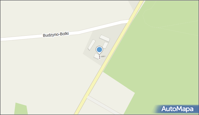 Budzyno-Bolki, Budzyno-Bolki, 1, mapa Budzyno-Bolki