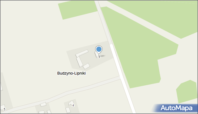 Budzyno-Lipniki, Budzyno-Lipniki, 3, mapa Budzyno-Lipniki