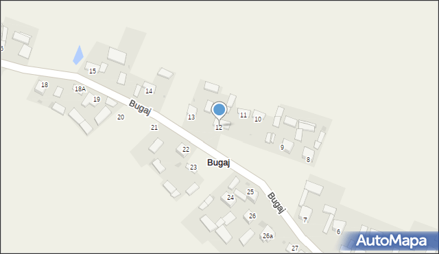 Bugaj, Bugaj, 12, mapa Bugaj