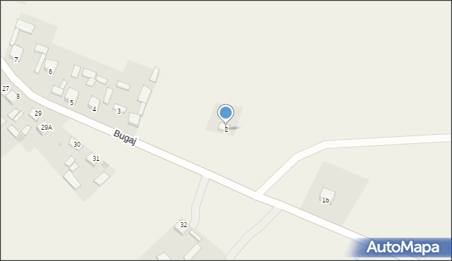 Bugaj, Bugaj, 2, mapa Bugaj