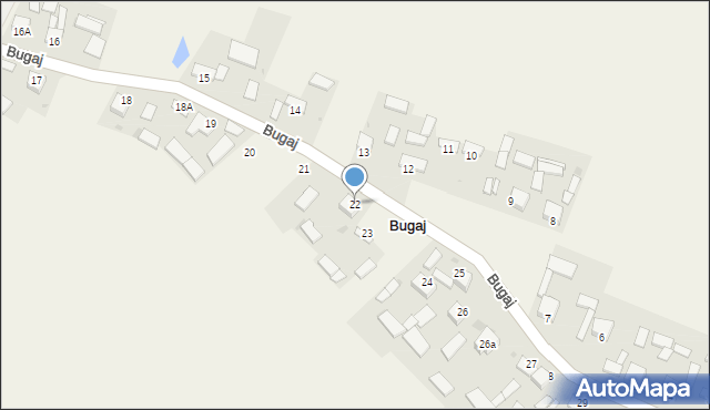 Bugaj, Bugaj, 22, mapa Bugaj