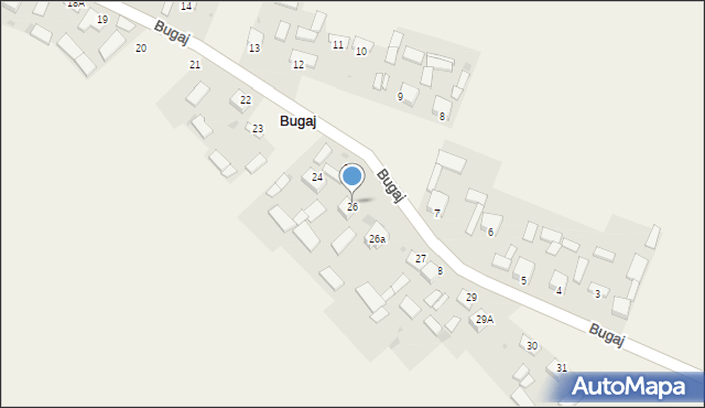 Bugaj, Bugaj, 26, mapa Bugaj