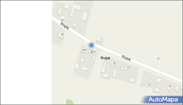 Bugaj, Bugaj, 16, mapa Bugaj