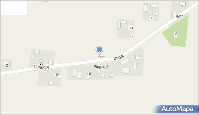 Bugaj, Bugaj, 17, mapa Bugaj