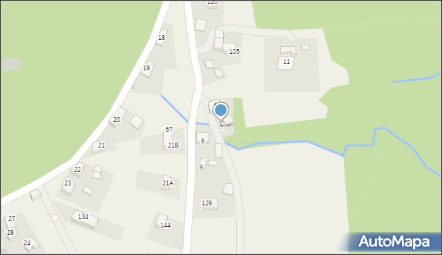 Bugaj, Bugaj, 7, mapa Bugaj