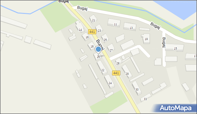 Bugaj, Bugaj, 20, mapa Bugaj