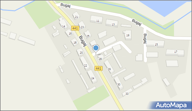 Bugaj, Bugaj, 29a, mapa Bugaj