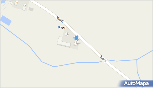 Bugaj, Bugaj, 7a, mapa Bugaj