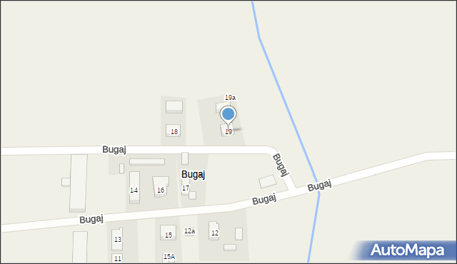 Bugaj, Bugaj, 19, mapa Bugaj