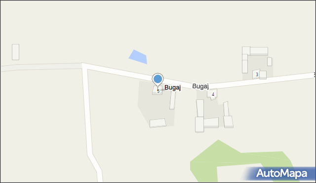 Bugaj, Bugaj, 5, mapa Bugaj