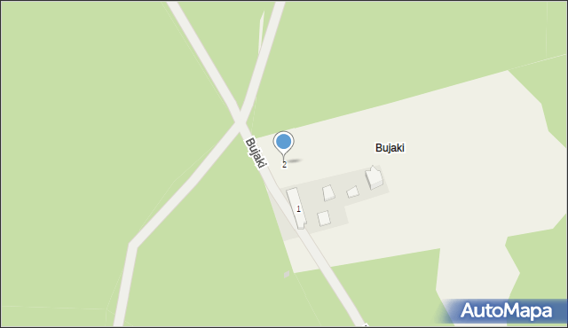 Bujaki, Bujaki, 2, mapa Bujaki