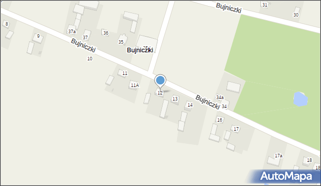 Bujniczki, Bujniczki, 12, mapa Bujniczki