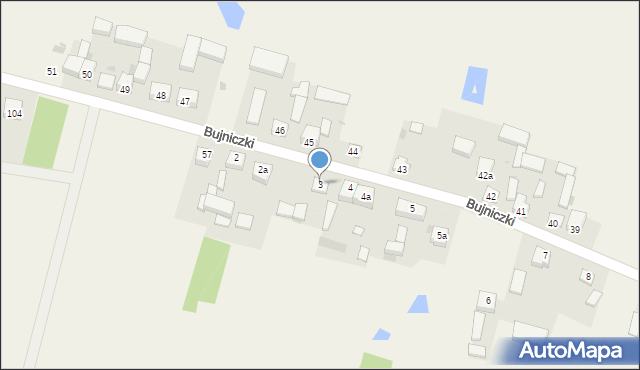 Bujniczki, Bujniczki, 3, mapa Bujniczki