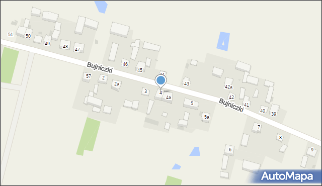 Bujniczki, Bujniczki, 4, mapa Bujniczki