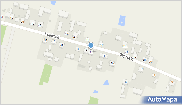 Bujniczki, Bujniczki, 4a, mapa Bujniczki