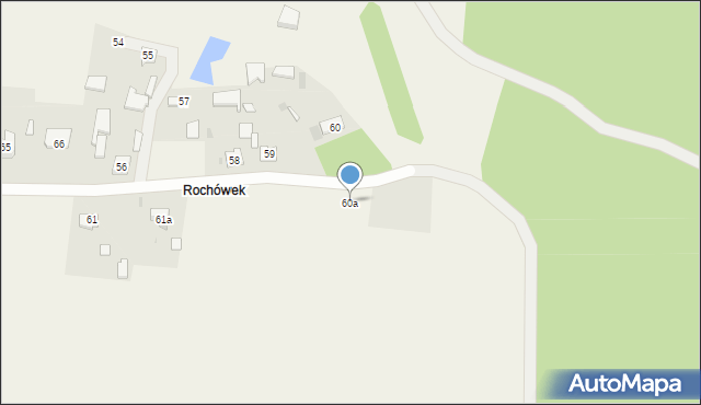 Bujny Szlacheckie, Bujny Szlacheckie, 60a, mapa Bujny Szlacheckie