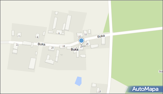 Buka, Buka, 17, mapa Buka