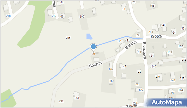 Buków, Buków, 18, mapa Buków