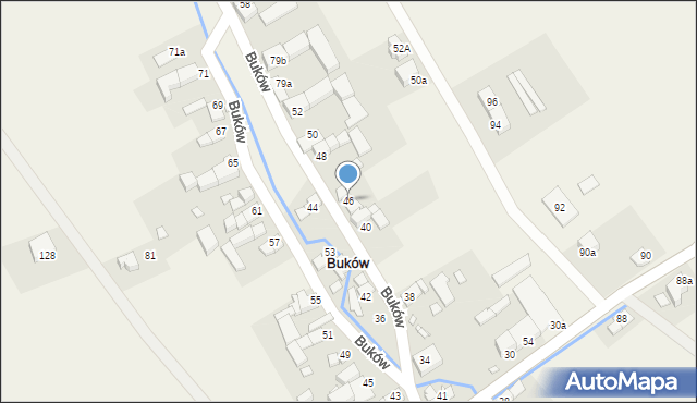 Buków, Buków, 46, mapa Buków