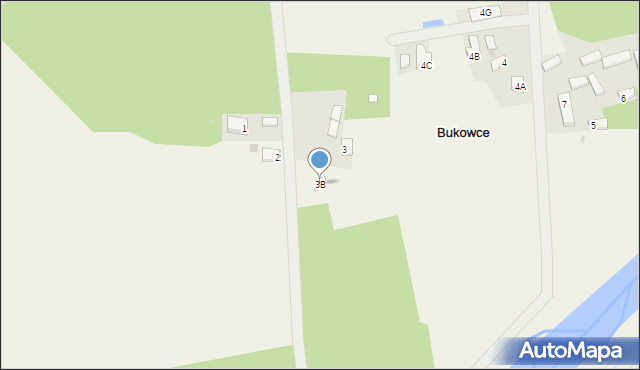 Bukowce, Bukowce, 3B, mapa Bukowce
