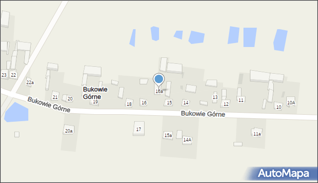 Bukowie Górne, Bukowie Górne, 16a, mapa Bukowie Górne