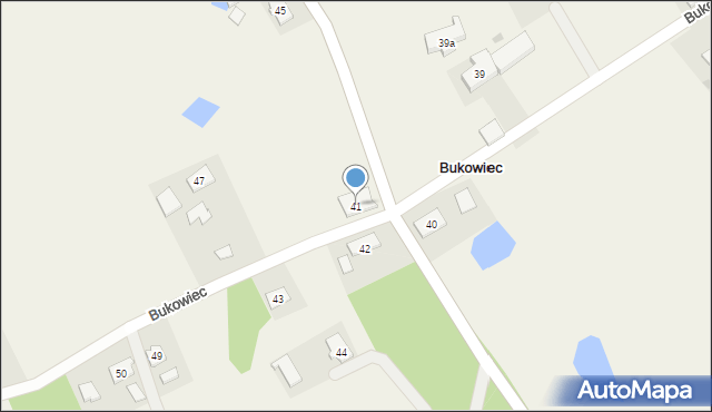 Bukowiec, Bukowiec, 41, mapa Bukowiec