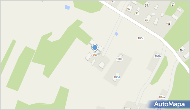 Bukowiec, Bukowiec, 100, mapa Bukowiec