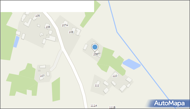 Bukowiec, Bukowiec, 109, mapa Bukowiec