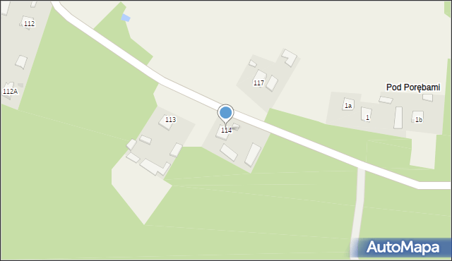 Bukowiec, Bukowiec, 114, mapa Bukowiec