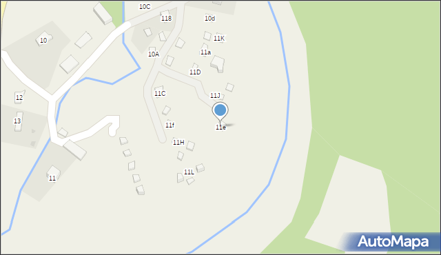 Bukowiec, Bukowiec, 11e, mapa Bukowiec