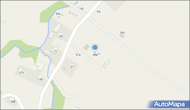Bukowiec, Bukowiec, 66a, mapa Bukowiec