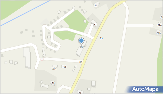 Bukowiec, Bukowiec, 81, mapa Bukowiec