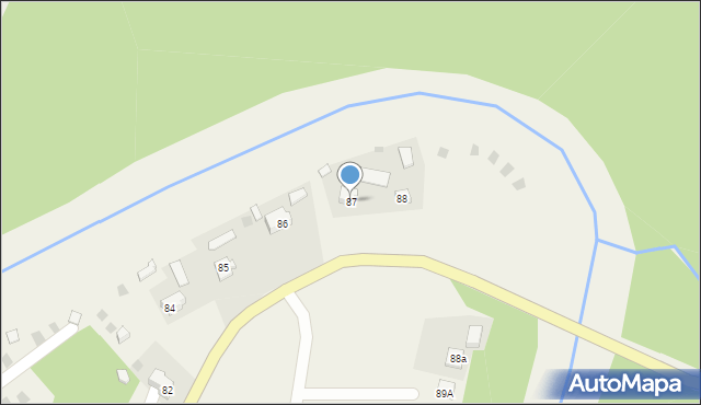 Bukowiec, Bukowiec, 87, mapa Bukowiec