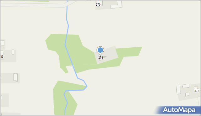 Bukowina, Bukowina, 278, mapa Bukowina