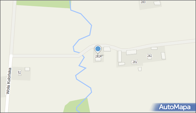 Bukowina, Bukowina, 281A, mapa Bukowina