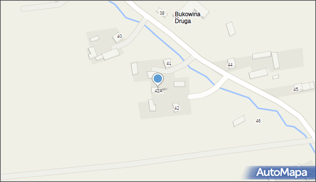 Bukowina, Bukowina, 42A, mapa Bukowina