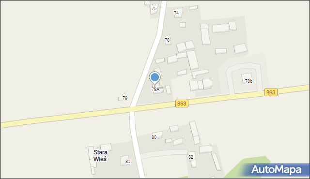 Bukowina, Bukowina, 78a, mapa Bukowina