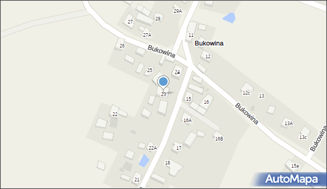 Bukowina, Bukowina, 23, mapa Bukowina