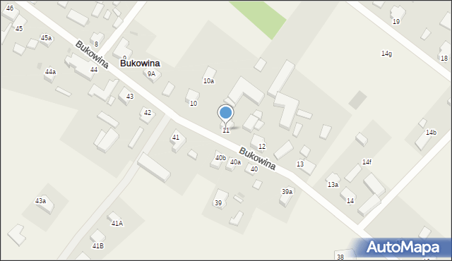 Bukowina, Bukowina, 11, mapa Bukowina