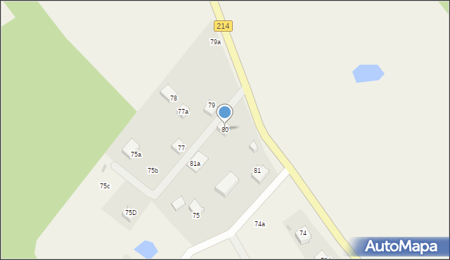 Bukowina, Bukowina, 80, mapa Bukowina