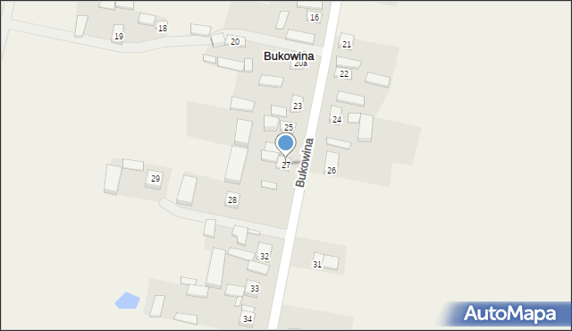 Bukowina, Bukowina, 27, mapa Bukowina