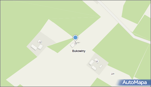 Bukowiny, Bukowiny, 13, mapa Bukowiny