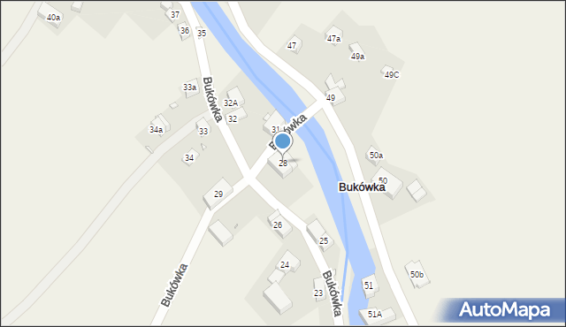 Bukówka, Bukówka, 28, mapa Bukówka