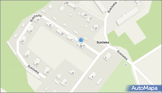 Bukówka, Bukówka, 28, mapa Bukówka