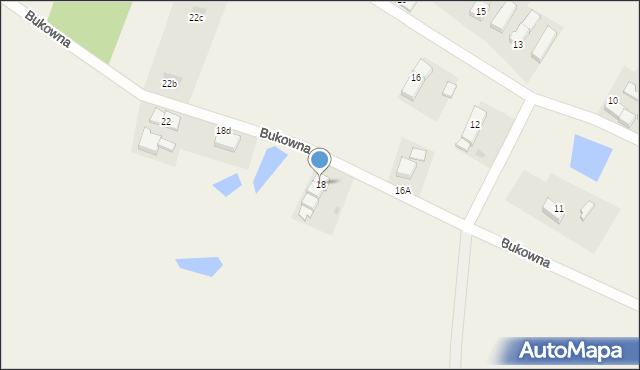 Bukowna, Bukowna, 18, mapa Bukowna