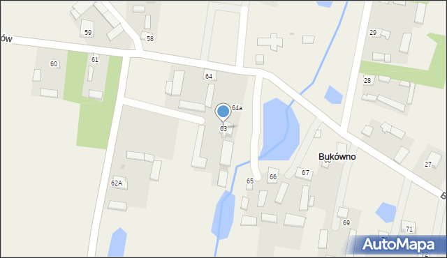 Bukówno, Bukówno, 63, mapa Bukówno