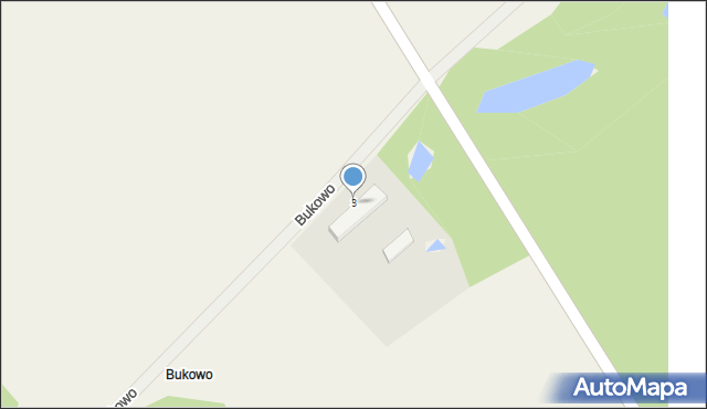 Bukowo, Bukowo, 3, mapa Bukowo