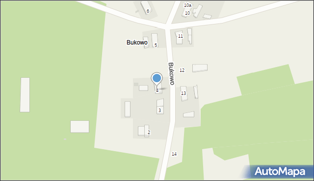 Bukowo, Bukowo, 4, mapa Bukowo